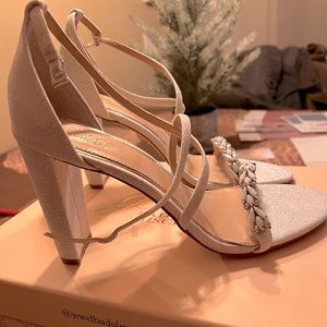 White dress shoes, brand new out of box - never been worn.